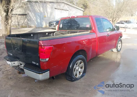 2006 Nissan Titan Xe from USA, damaged, VIN 1N6BA06A86N520560